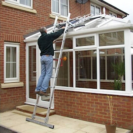 Conservatory Roof Ladder Hire