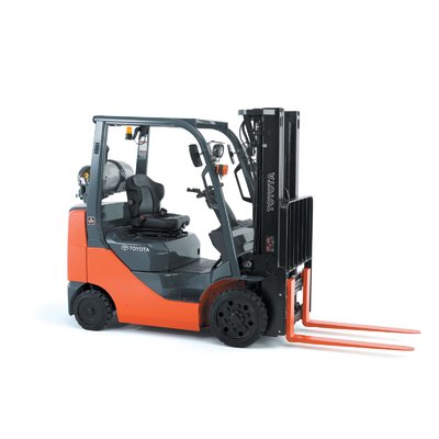 A Gas Counterbalance Forklifts on a white background.