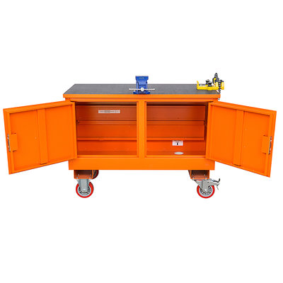 Cabinet Workbench With Vice Hire