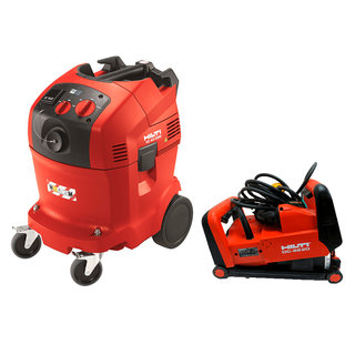 Wall Chaser & Dust Extractor Hire Pack
