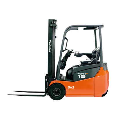 An Electric Counterbalance Forklifts on a white background.