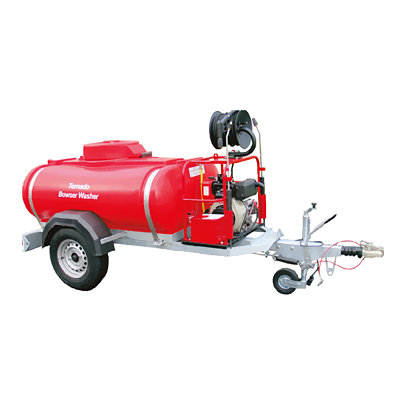 1125 litre bowser and petrol pressure washer hire