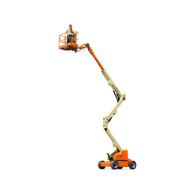 A JLG M450AJ Articulated Boom Lift - Electric on a white background.