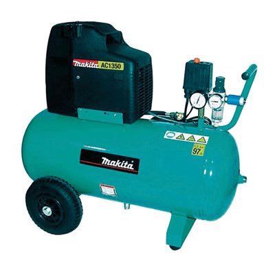 A Portable Electric Compressor on a white background.